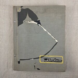 Vintage 1950 Florsheim Dealer Compendium Shoe Advertising Catalog 15x12
